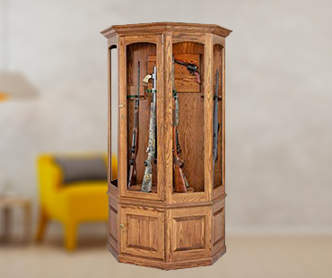 Gun Corner Display Cabinets