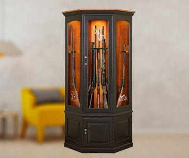 Gun Corner Display Cabinets