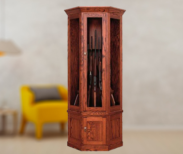 Gun Corner Display Cabinets