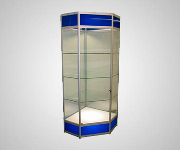 Gun Corner Display Cabinets