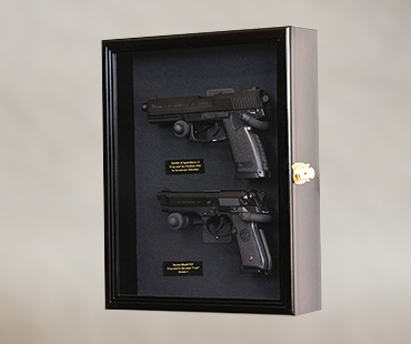 Gun Hanging Display Cabinets