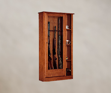 Gun Hanging Display Cabinets