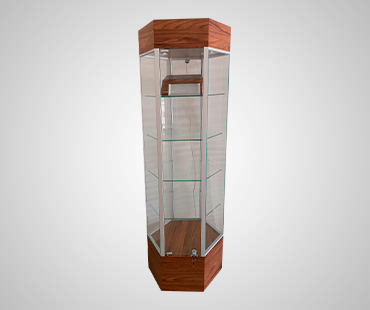 Gun Hexagonal Display Cabinets