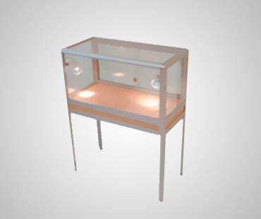 Gun Pedestal Display Cabinets