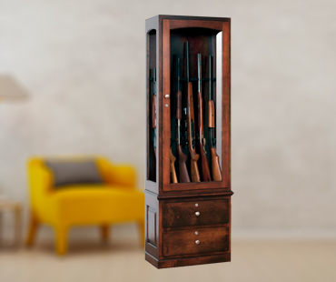 Gun Tower Display Cabinets